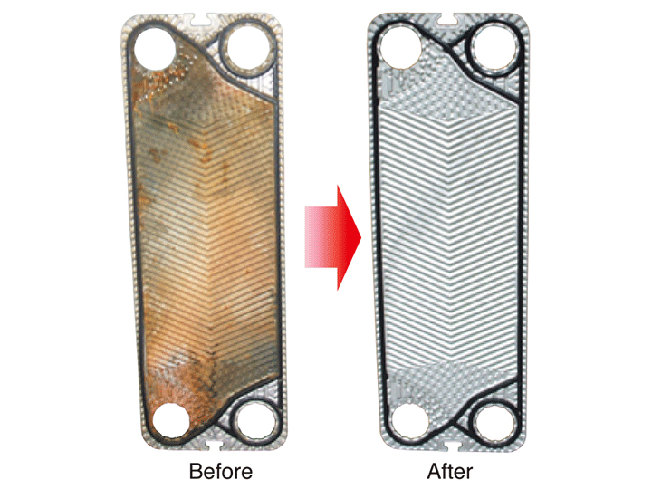 Plate heat exchanger repair/cleaning